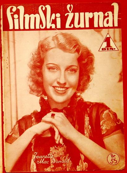 Jeanette MacDonald magazine cover