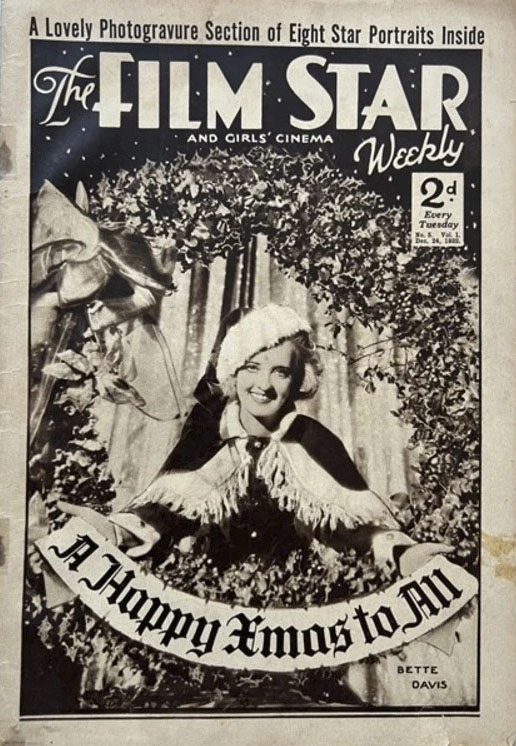 THE FILM STAR WEEKLY magazine cover