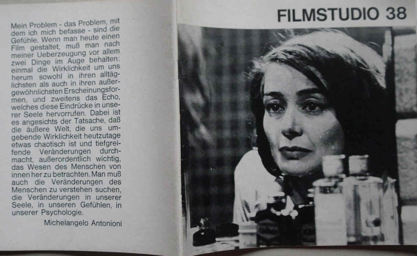 FILMSTUDIO magazine cover Issue 38  1963
