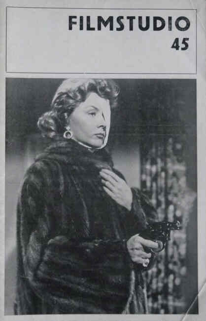 FILMSTUDIO magazine cover Issue 45  1964