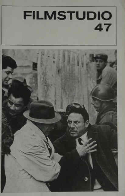 FILMSTUDIO magazine cover Issue 47  1965
