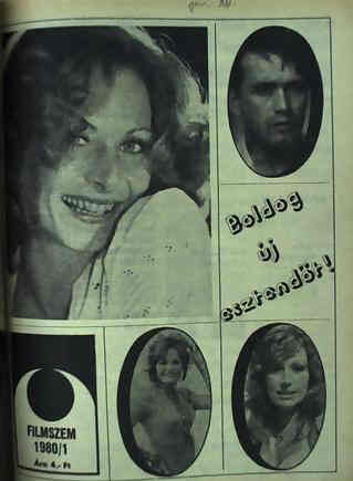 FILMSZEM magazine cover Issue 1  1980