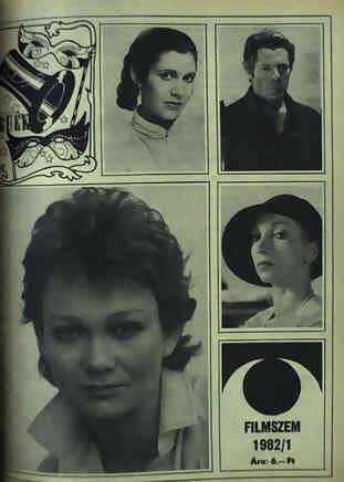 FILMSZEM magazine cover Issue 1  1982