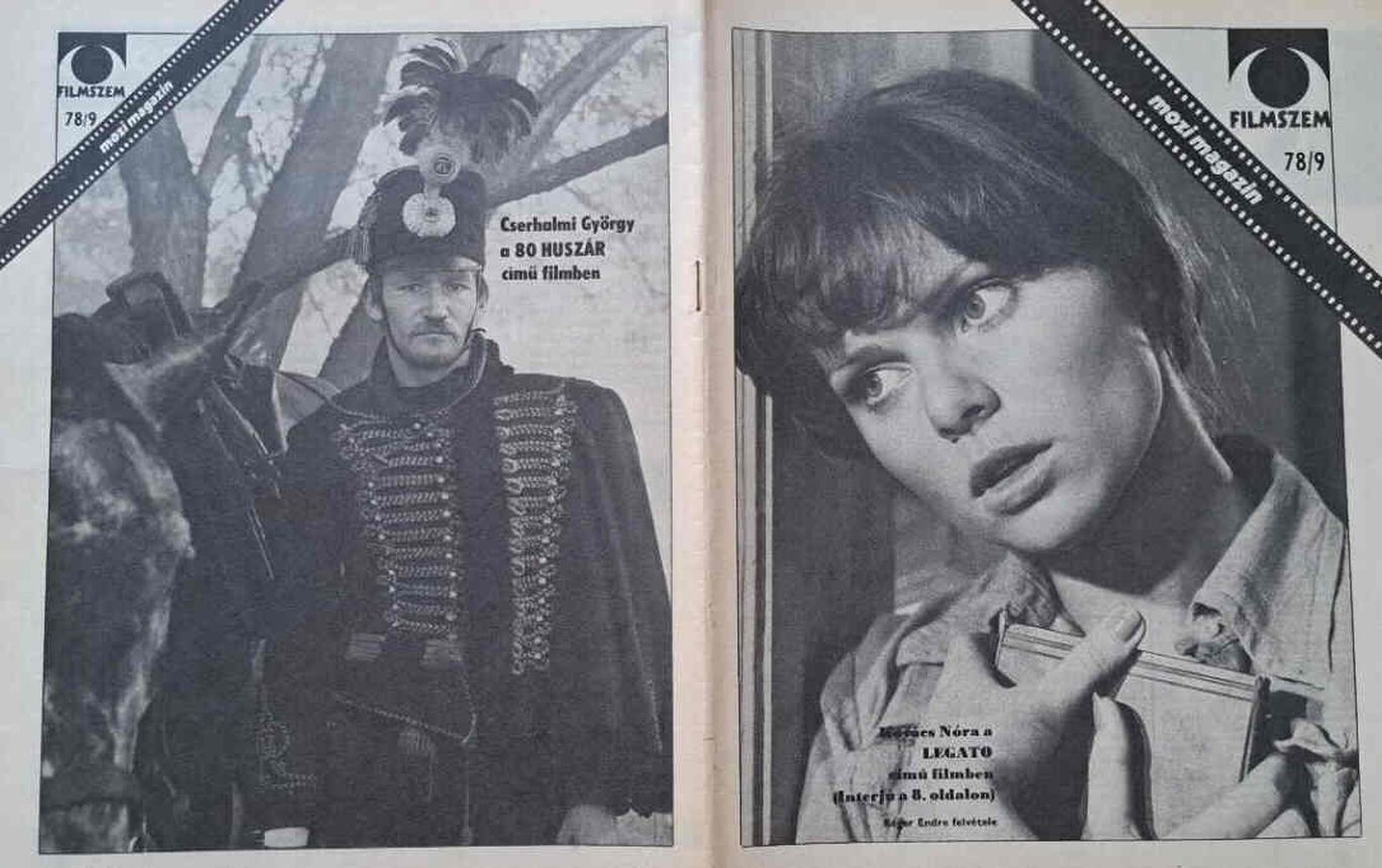 FILMSZEM magazine cover Issue 9   1978