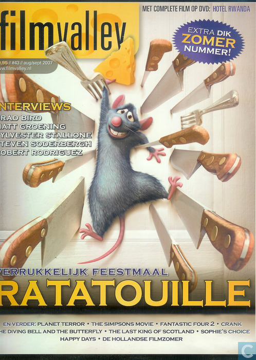 FILMVALLEY magazine side cover Issue 43 August/September 2007