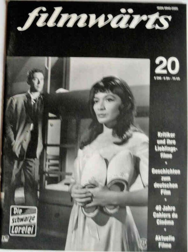 FILMWARTS magazine side cover Issue 20 Autumn 1991