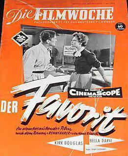 FILMWOCHE magazine side cover Issue 19  1955
