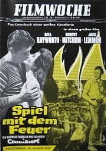 FILMWOCHE magazine side cover 24 August 1957