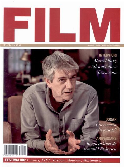 FILM (Ro) magazine side cover Issue 3  2015