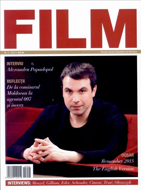 FILM (Ro) magazine side cover Issue 5  2015