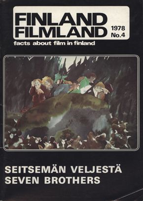 FINLAND FILMLAND magazine side cover Issue 4  1978