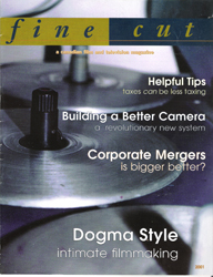 FINE CUT magazine cover  2001