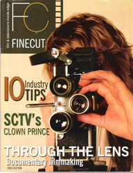 FINE CUT magazine cover  2005