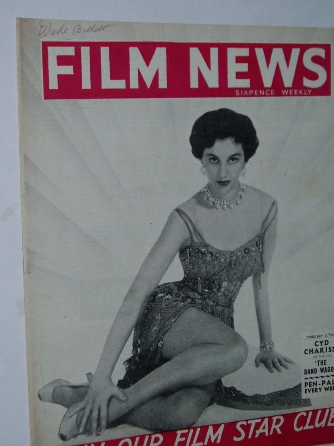 WEEKLY FILM NEWS/FILM NEWS magazine cover 6 February 1954
