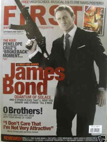FIRST (Si) magazine cover Issue 71 September 2008