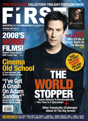 FIRST (Si) magazine cover Issue 74 December 2008