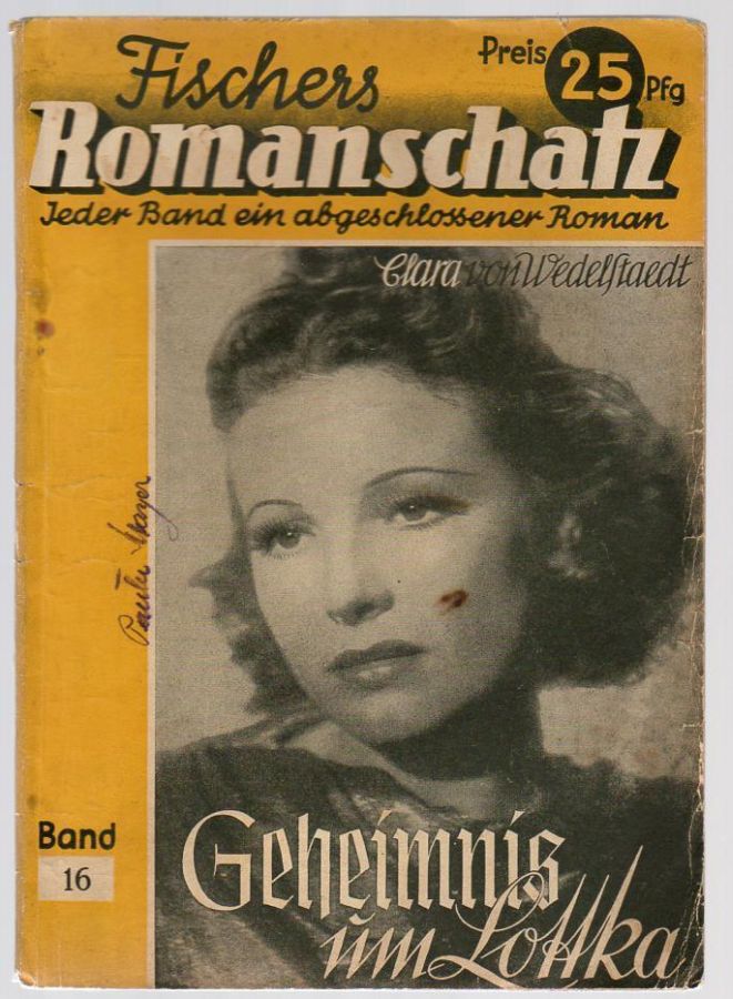 FISCHERS ROMANSCHATZ magazine cover Issue 16   