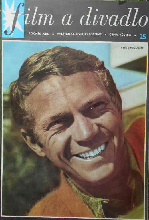 FILM A DIVADLO magazine cover Issue 25   1969
