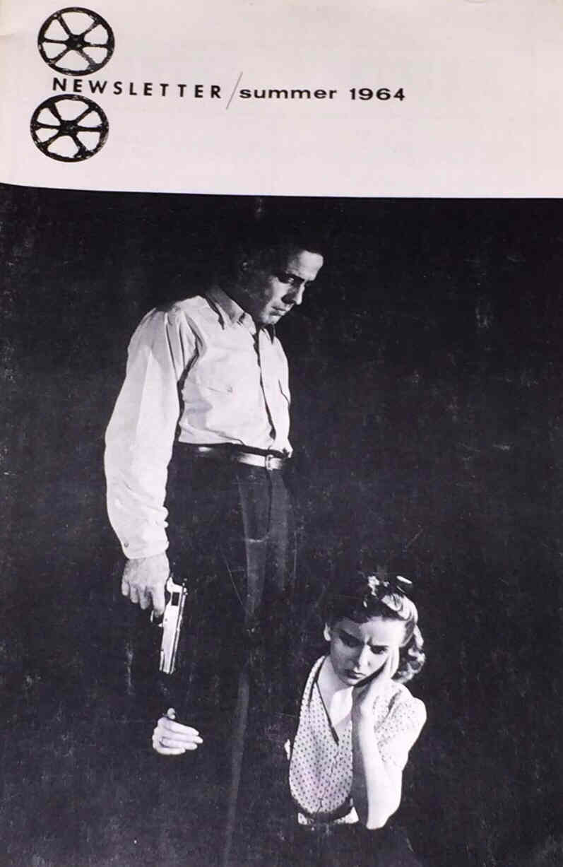 FILM SOCIETY REVIEW magazine side cover Summer 1964