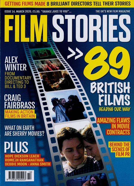 FILM STORIES (UK) magazine cover Issue 14  March 2020