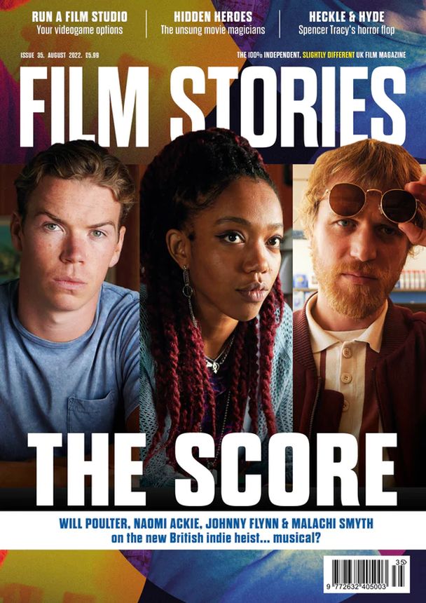 FILM STORIES (UK) magazine side cover Issue 35  August 2022