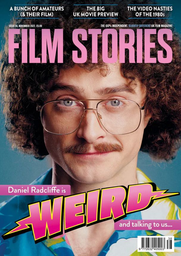 FILM STORIES (UK) magazine side cover Issue 38  November 2022