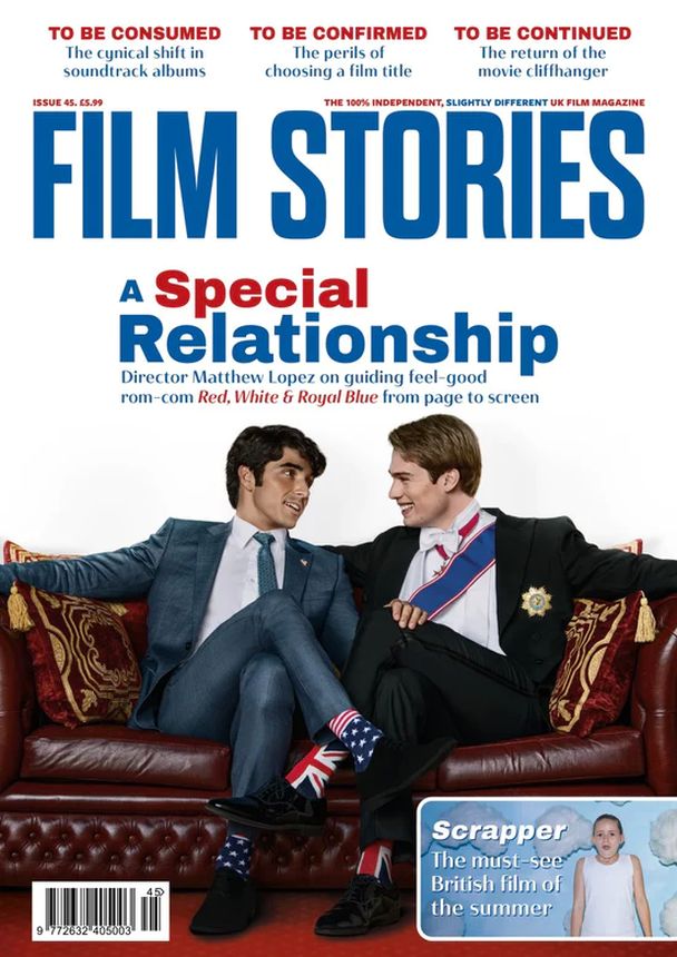 FILM STORIES (UK) magazine side cover Issue 45   2023