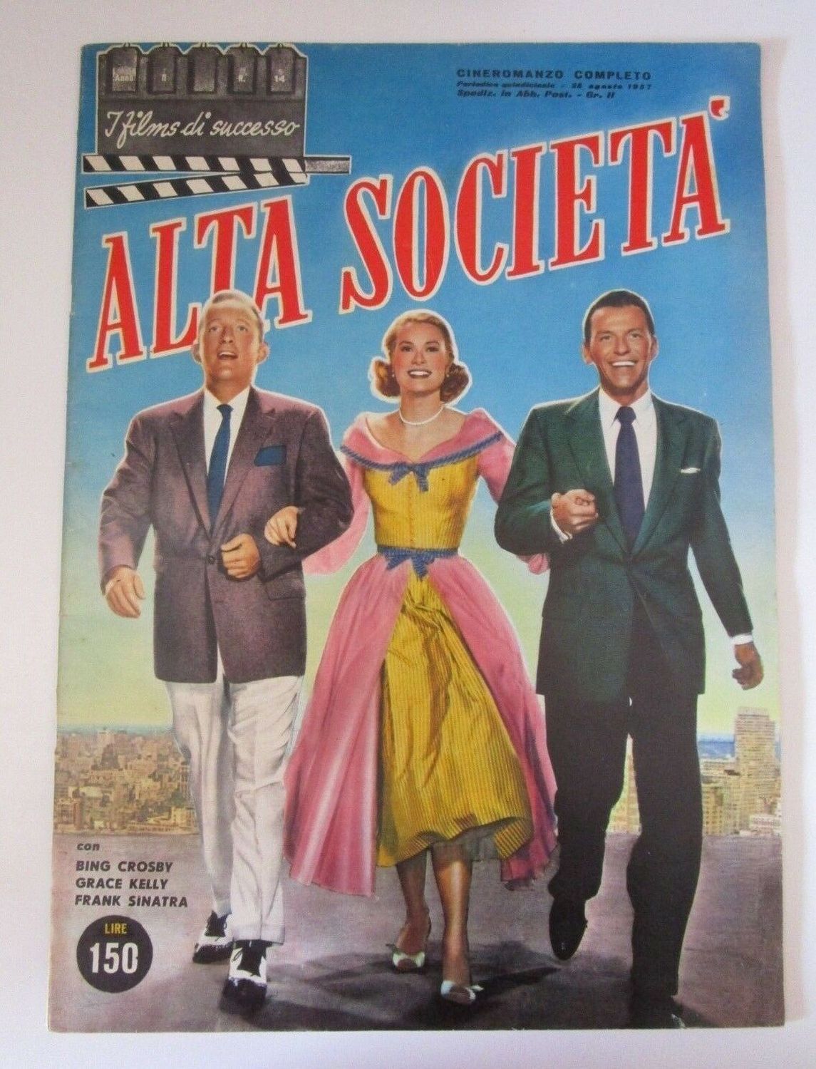 I FILMS DI SUCCESSO magazine cover Issue 14 25 August 1957