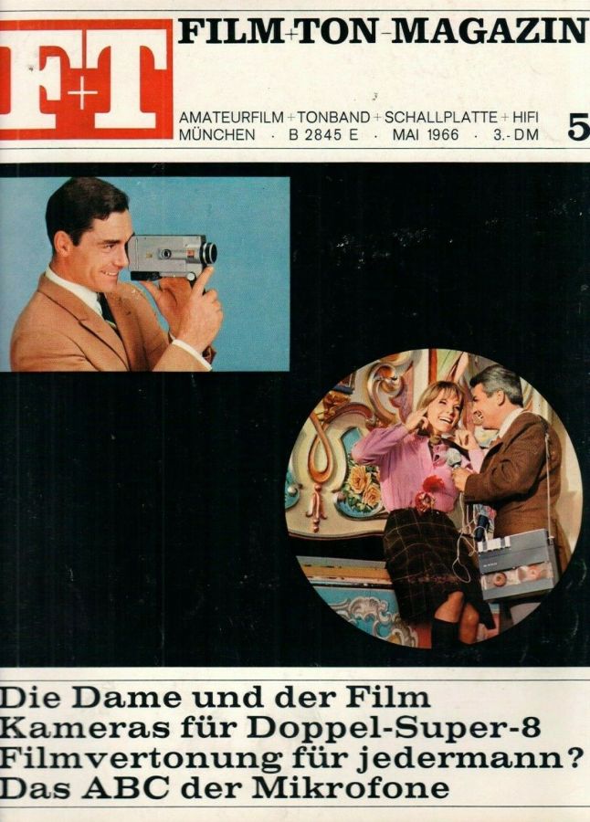 FILM UND TON-MAGAZIN magazine cover  May 1966