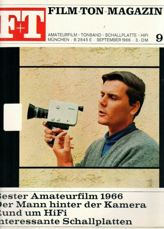 FILM UND TON-MAGAZIN magazine cover  September 1966