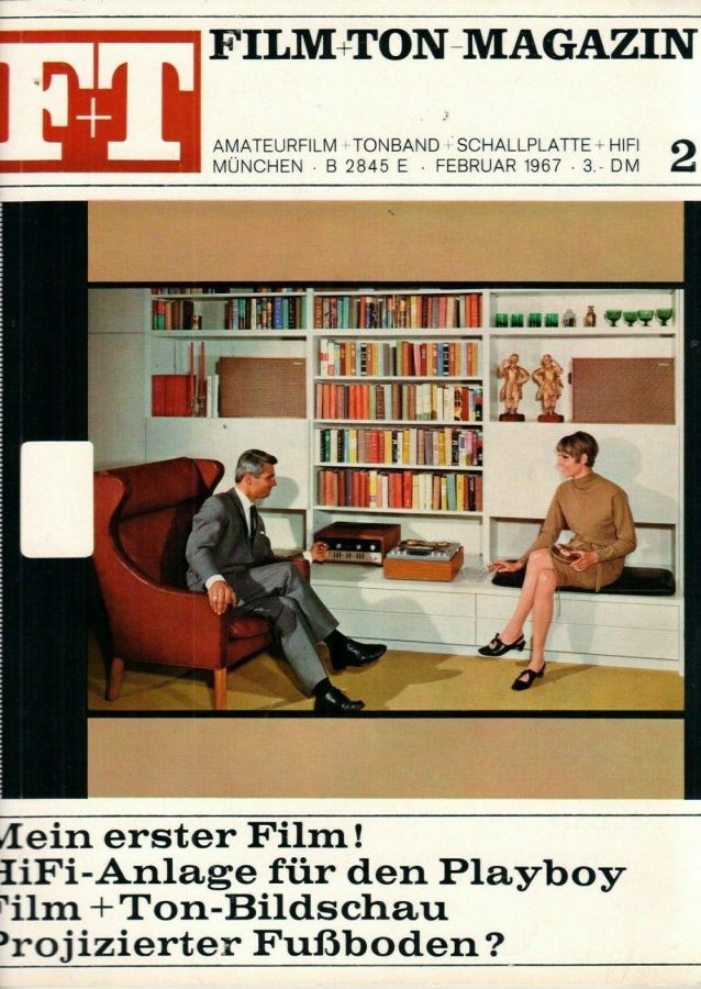 FILM UND TON-MAGAZIN magazine cover  February 1967