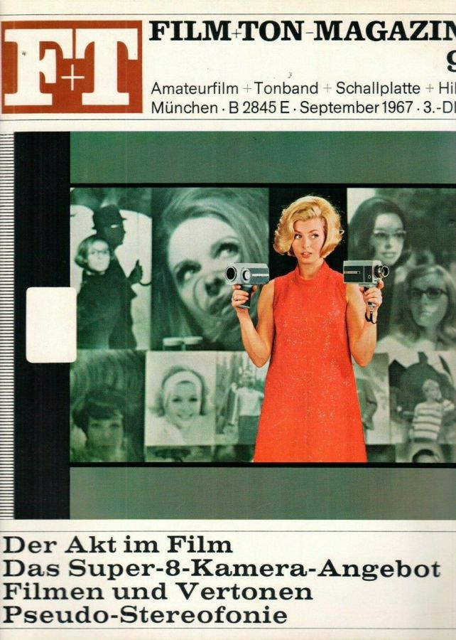 FILM UND TON-MAGAZIN magazine side cover  September 1967