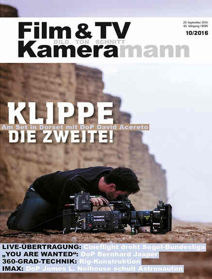 FILM TV KAMERAMANN magazine cover Issue 10 October 2016