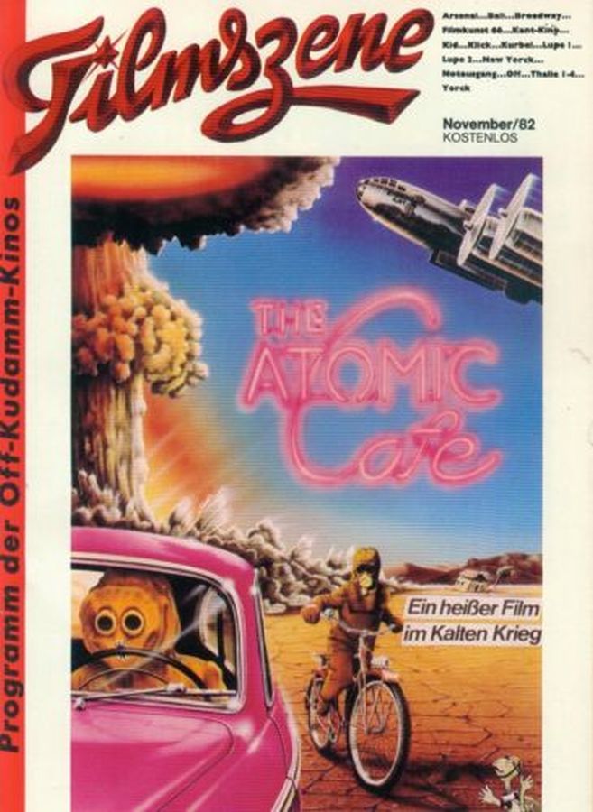 FILMSZENE magazine side cover  November 1982