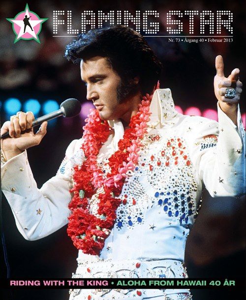 FLAMING STAR magazine cover Issue 73  February 2013