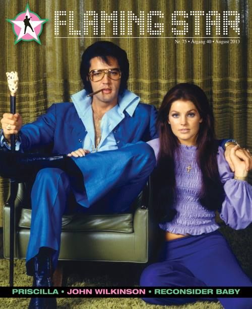 FLAMING STAR magazine cover Issue 75  August 2013