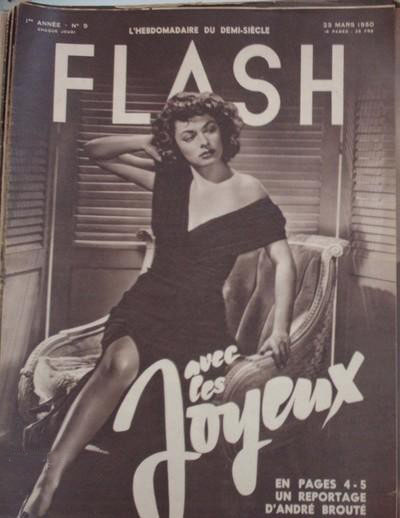 FLASH magazine cover Issue 9 23 March 1950