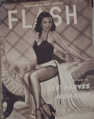 FLASH magazine cover Issue 12 13 April 1950