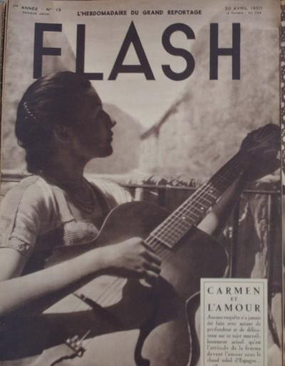 FLASH magazine cover Issue 13 20 April 1950