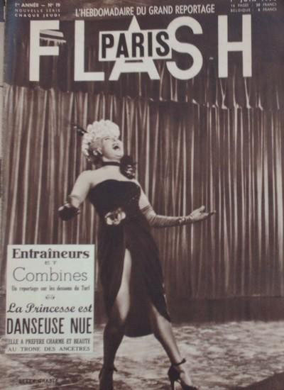 FLASH magazine cover Issue 19 1 June 1950