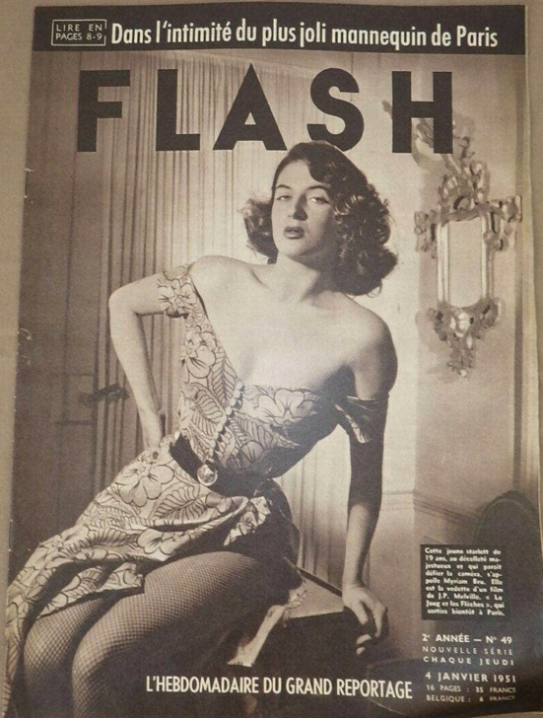 FLASH magazine cover Issue 49 4 January 1951