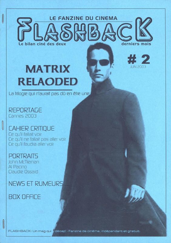 FLASHBACK (FR) magazine cover Issue 2   2003