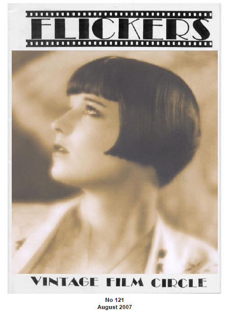 FLICKERS magazine cover Issue 121 August 2007
