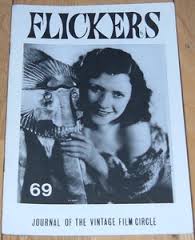 FLICKERS magazine cover Issue 69 July 1987