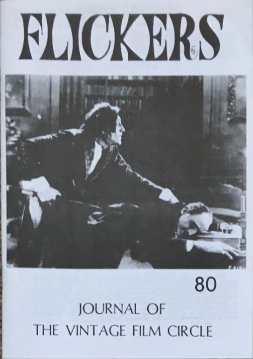 FLICKERS magazine cover Issue 80  1990