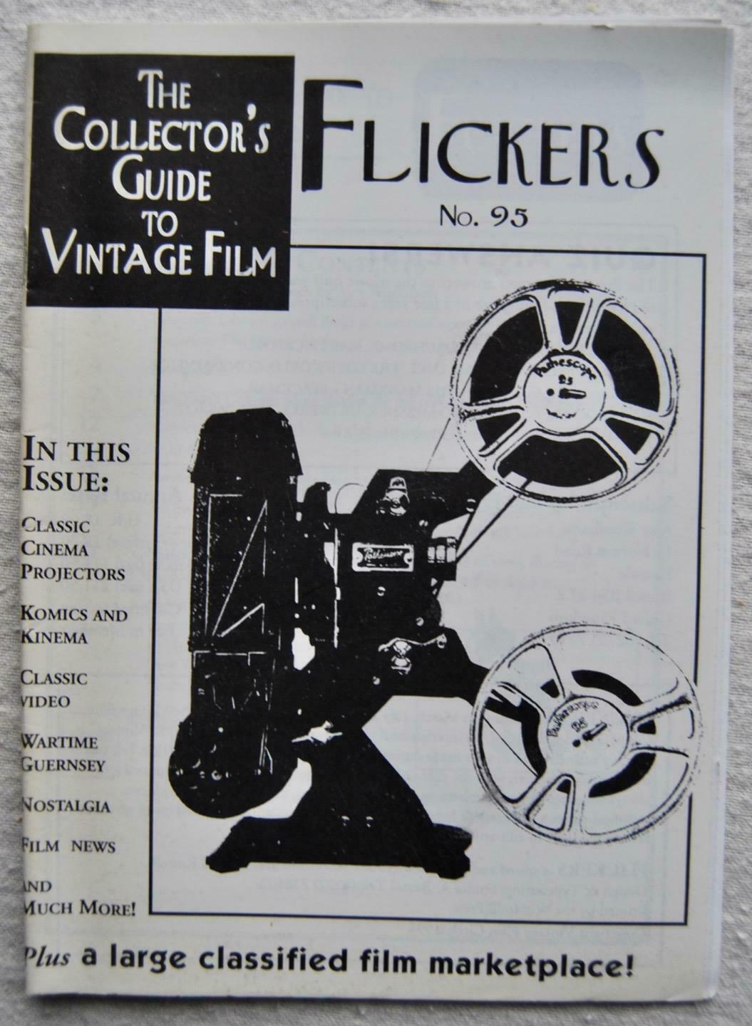 FLICKERS magazine cover Issue 95 July 1994