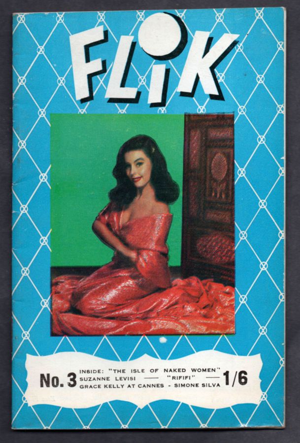 FLIK magazine cover Issue 3   1955