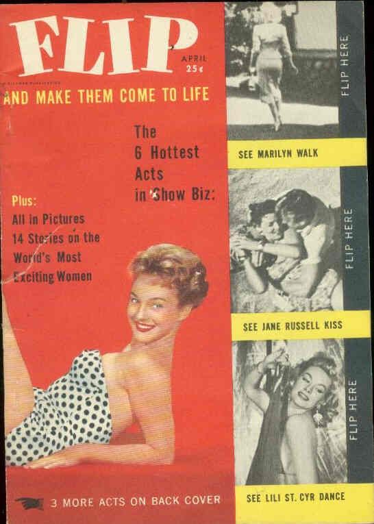 FLIP magazine cover Issue 1 April 1955