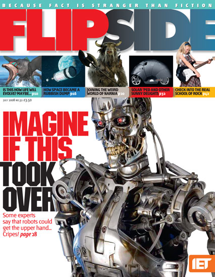 FLIP SIDE magazine cover Issue 32 July 2008