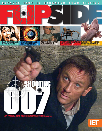 FLIP SIDE magazine cover Issue 34 November 2008